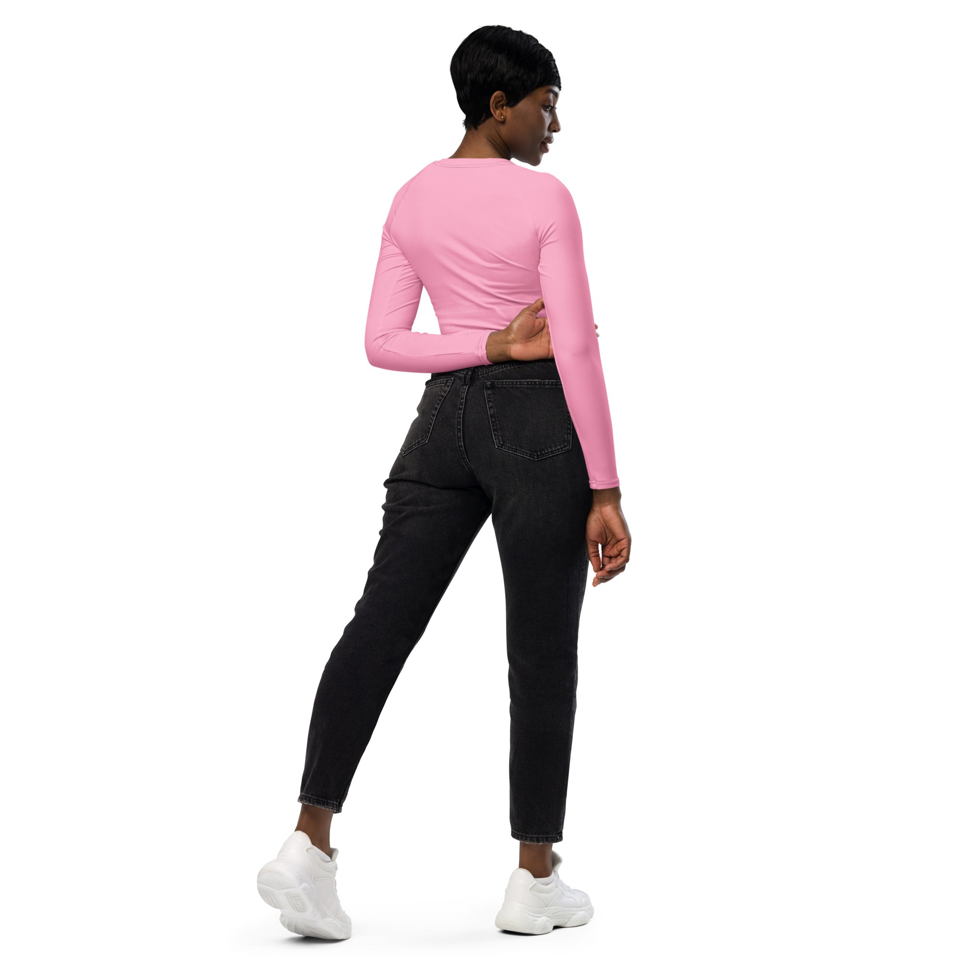 SHE REBEL - This Girl CAN Recycled Crop Top UPF 50+